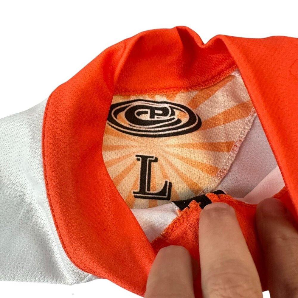 Netherlands Cycling Jersey Large CPI Sportswear Bike Gear Athletic Back Pockets - Picture 6 of 13